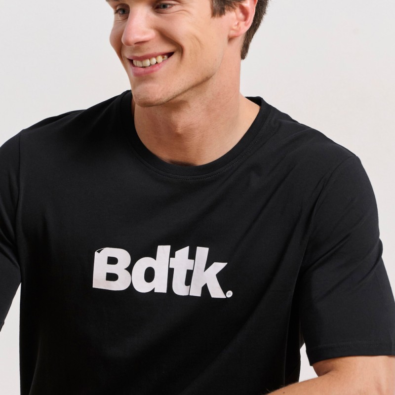 BodyTalk Ανδρική κοντομάνικη μπλούζα μαύρη BodyTalk Ανδρική κοντομάνικη μπλούζα μαύρη