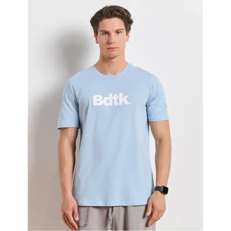BodyTalk Ανδρική κοντομάνικη μπλούζα σιέλ BodyTalk Ανδρική κοντομάνικη μπλούζα σιέλ