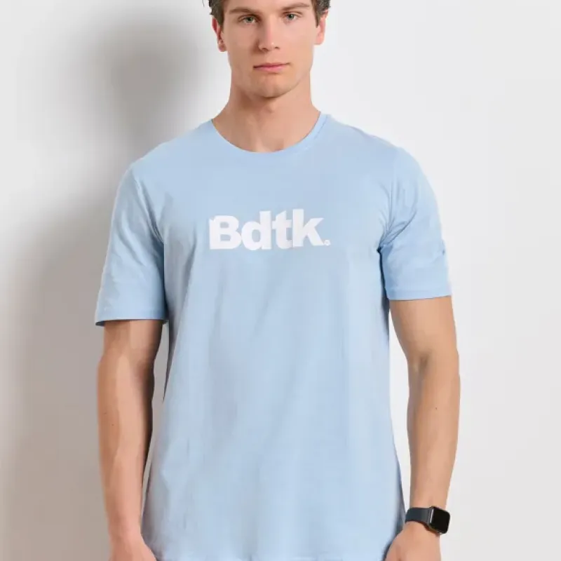 BodyTalk Ανδρική κοντομάνικη μπλούζα σιέλ BodyTalk Ανδρική κοντομάνικη μπλούζα σιέλ