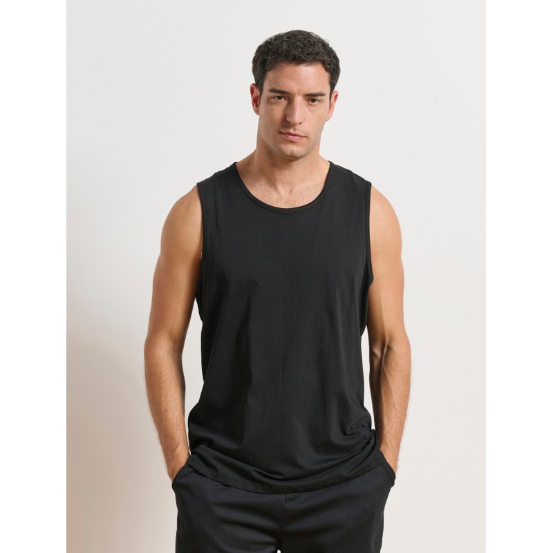 BodyTalk Ανδρική αθλητική αμάνικη μπλούζα μαύρη BodyTalk Ανδρική αθλητική αμάνικη μπλούζα μαύρη