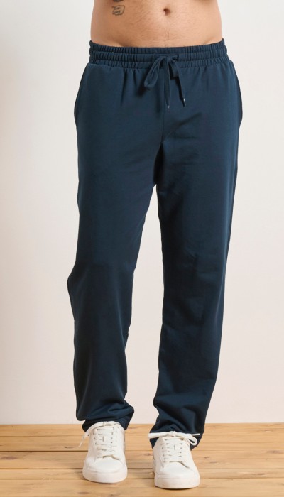 BodyTalk Ανδρικό παντελόνι φόρμας βαμβακερό μπλε