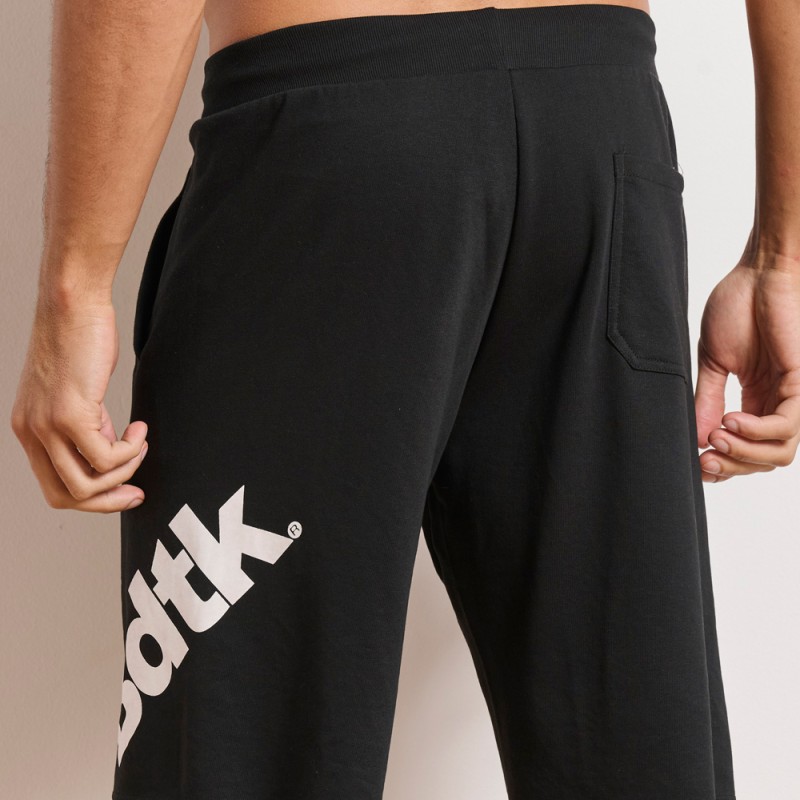 BodyTalk Ανδρική αθλητική βερμούδα Pants on μαύρη BodyTalk Ανδρική αθλητική βερμούδα Pants on μαύρη
