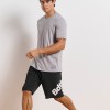 BodyTalk Ανδρική αθλητική βερμούδα Pants on μαύρη BodyTalk Ανδρική αθλητική βερμούδα Pants on μαύρη
