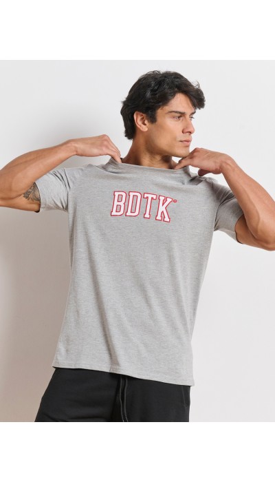 BodyTalk Ανδρική κοντομάνικη μπλούζα γκρι