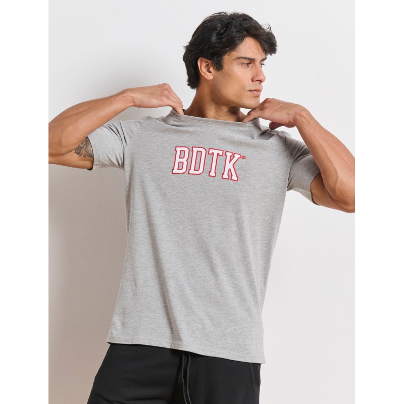 BodyTalk Ανδρική κοντομάνικη μπλούζα γκρι BodyTalk Ανδρική κοντομάνικη μπλούζα γκρι