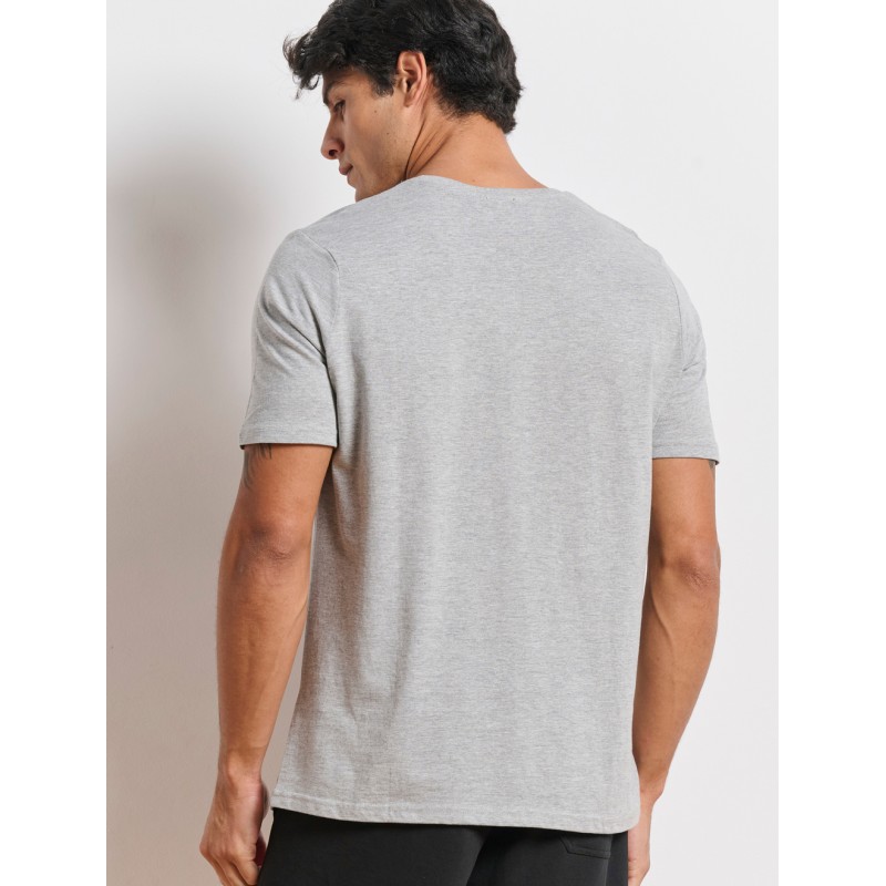 BodyTalk Ανδρική κοντομάνικη μπλούζα γκρι BodyTalk Ανδρική κοντομάνικη μπλούζα γκρι