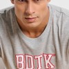 BodyTalk Ανδρική κοντομάνικη μπλούζα γκρι BodyTalk Ανδρική κοντομάνικη μπλούζα γκρι