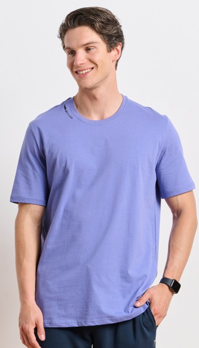 BodyTalk Ανδρική κοντομάνικη μπλούζα `RESTLESS`μωβ