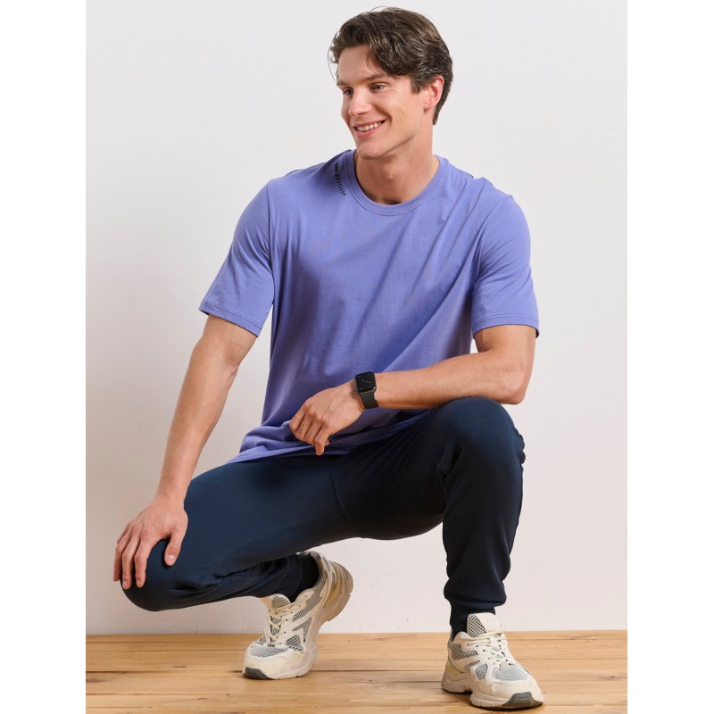 BodyTalk Ανδρική κοντομάνικη μπλούζα `RESTLESS`μωβ BodyTalk Ανδρική κοντομάνικη μπλούζα `RESTLESS`μωβ