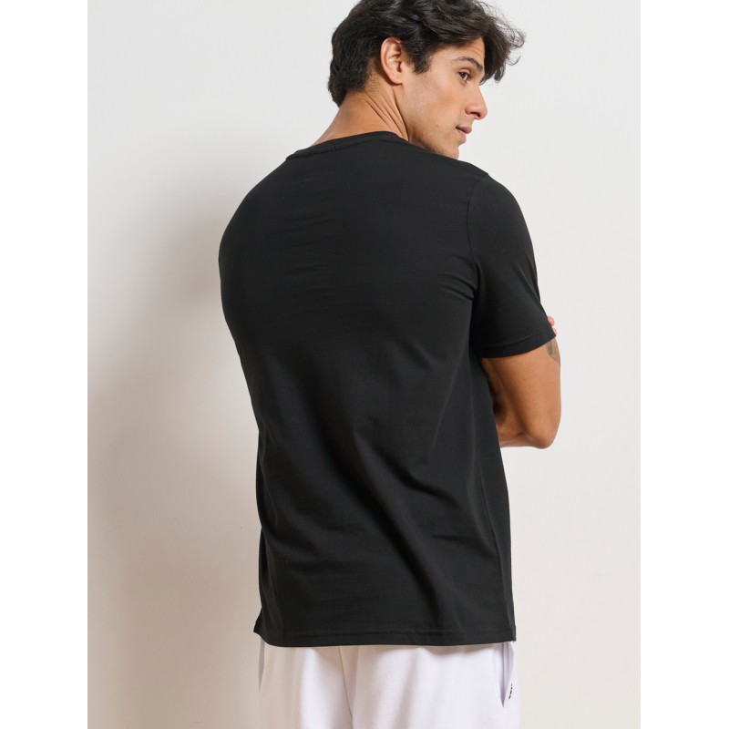 BodyTalk Ανδρική κοντομάνικη μπλούζα μαύρη BodyTalk Ανδρική κοντομάνικη μπλούζα μαύρη