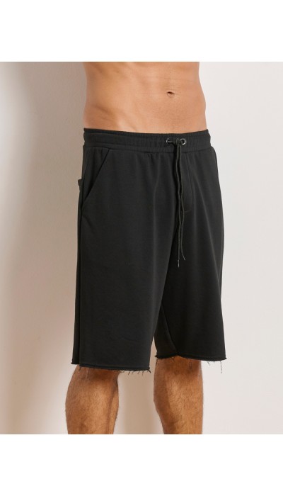 BodyTalk Ανδρική αθλητική βερμούδα Pants on μαύρη