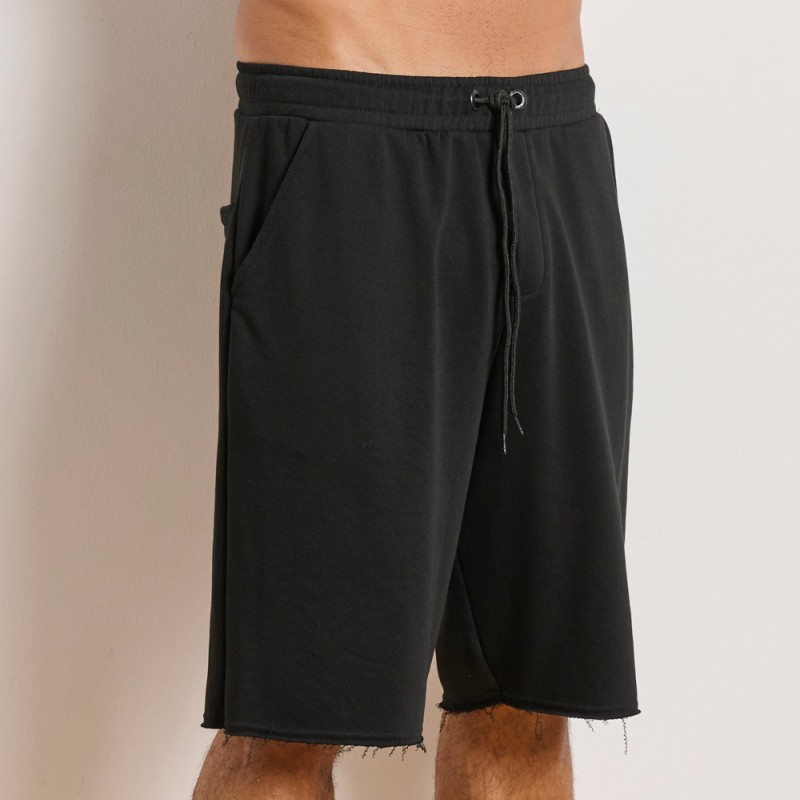 BodyTalk Ανδρική αθλητική βερμούδα Pants on μαύρη BodyTalk Ανδρική αθλητική βερμούδα Pants on μαύρη