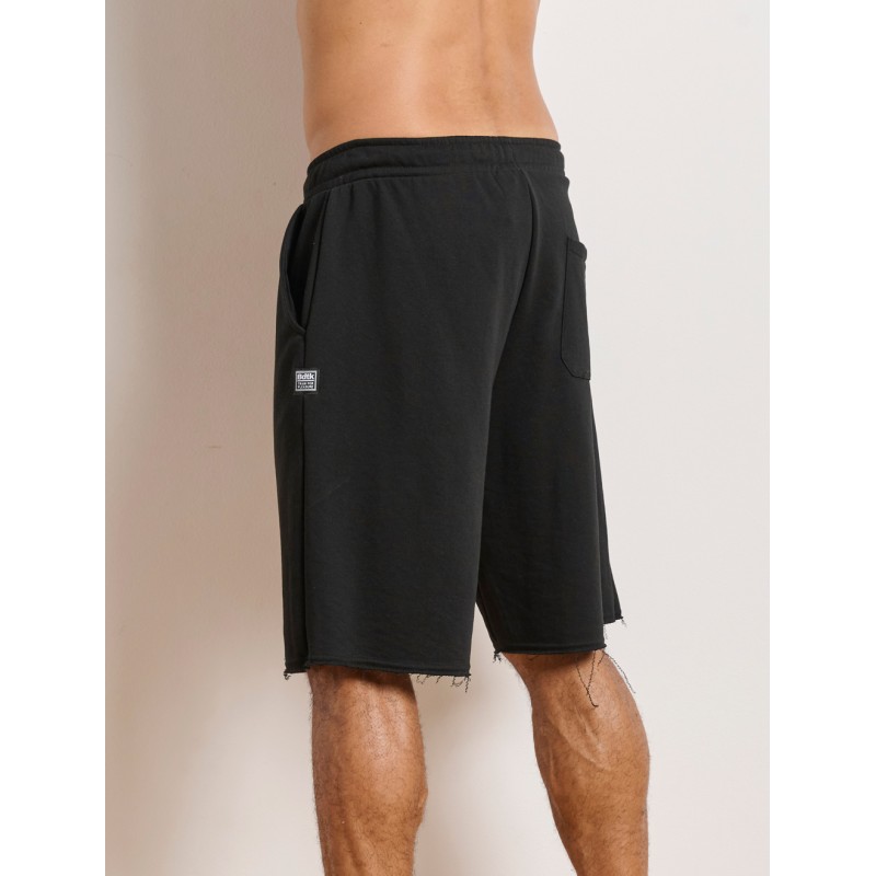 BodyTalk Ανδρική αθλητική βερμούδα Pants on μαύρη BodyTalk Ανδρική αθλητική βερμούδα Pants on μαύρη