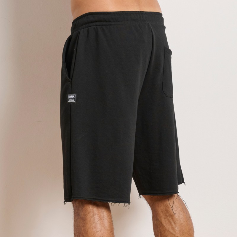 BodyTalk Ανδρική αθλητική βερμούδα Pants on μαύρη BodyTalk Ανδρική αθλητική βερμούδα Pants on μαύρη