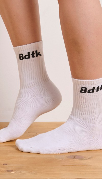 BodyTalk Unisex Κάλτσες Τέννις 2ζεύγη μαύρες