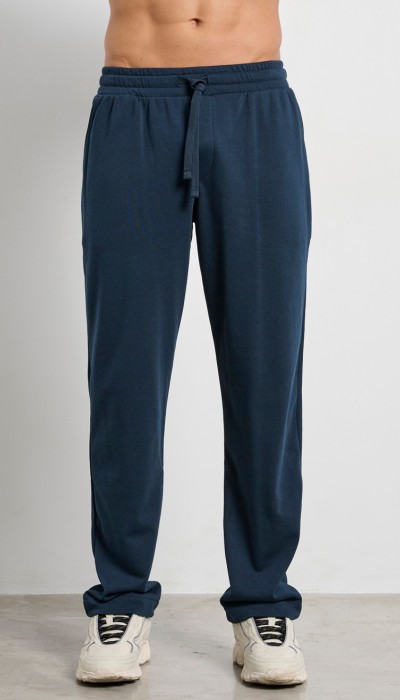 BodyTalk Ανδρικό  παντελόνι φόρμας σε ίσια γραμμή "pants on gen beta" μαύρο