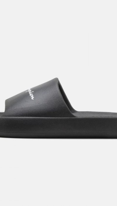 Champion Ανδρικές Παντόφλες μαλακές  soft slides μαύρες
