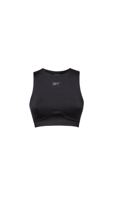 Reebok Γυναικείο Αθλητικό Τοπ Lux Contour Μαύρο