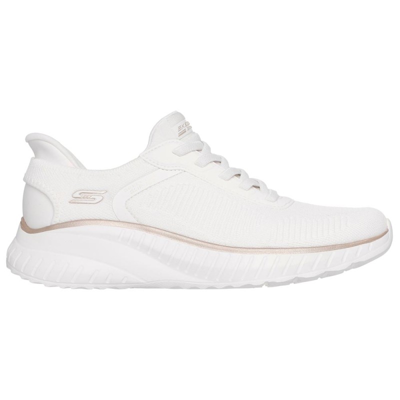 Skechers Γυναικεία αθλητικά παπούτσια Bobs squad muse άσπρα