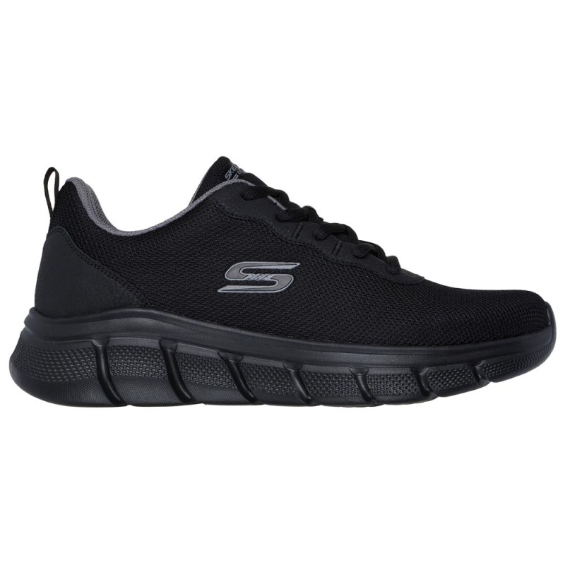 Skechers Ανδρικά αθλητικά παπούτσια Bobs sport flex μαύρα Skechers Ανδρικά αθλητικά παπούτσια Bobs sport flex μαύρα