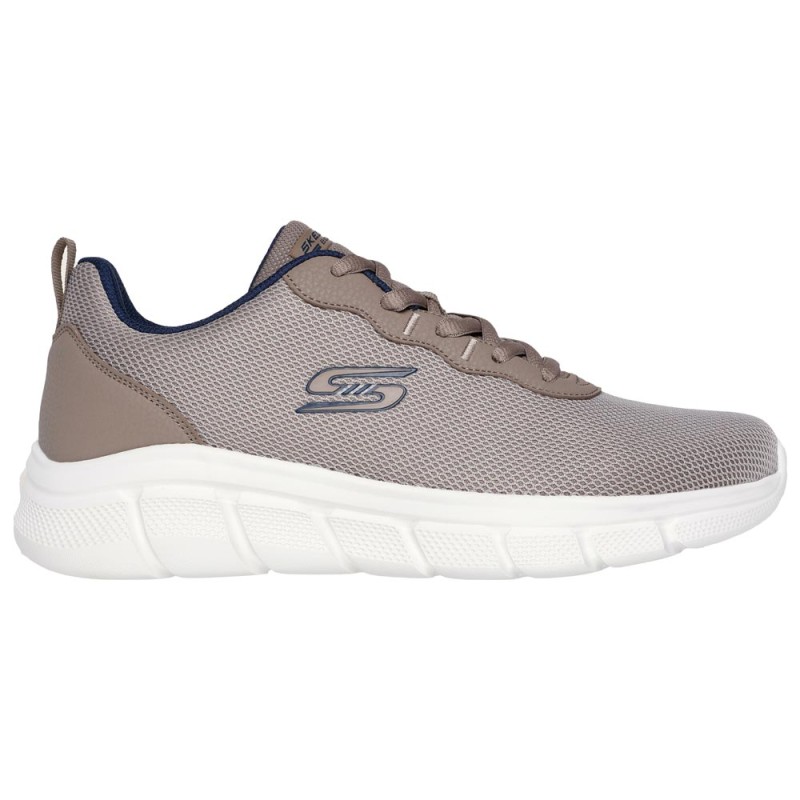 Skechers Ανδρικά αθλητικά παπούτσια Bobs sport flex μπεζ