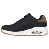 Skechers Γυναικεία sneakers Uno jungle nite Μαύρα Skechers Γυναικεία sneakers Uno jungle nite Μαύρα