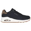 Skechers Γυναικεία sneakers Uno jungle nite Μαύρα Skechers Γυναικεία sneakers Uno jungle nite Μαύρα