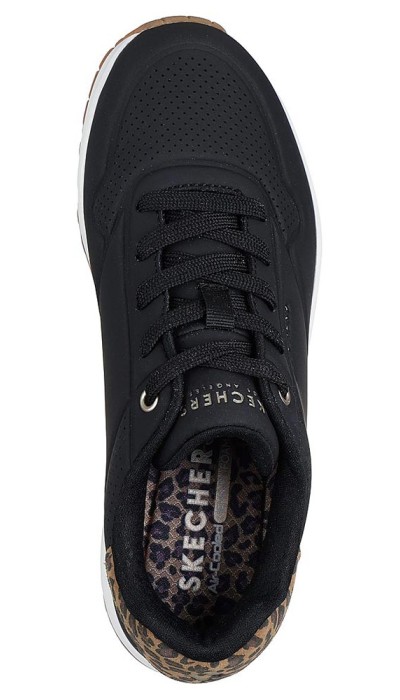 Skechers Γυναικεία sneakers Uno jungle nite Μαύρα