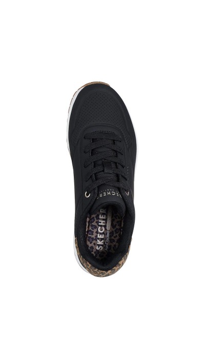 Skechers Γυναικεία sneakers Uno jungle nite Μαύρα