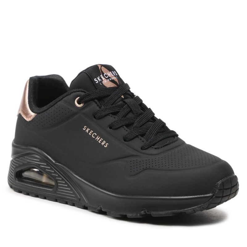 Skechers Γυναικεία sneakers Uno Golden Air Μαύρα Skechers Γυναικεία sneakers Uno Golden Air Μαύρα