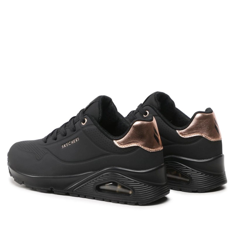 Skechers Γυναικεία sneakers Uno Golden Air Μαύρα Skechers Γυναικεία sneakers Uno Golden Air Μαύρα