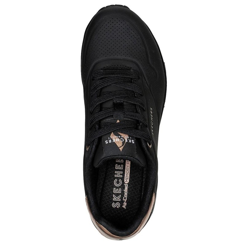 Skechers Γυναικεία sneakers Uno Golden Air Μαύρα Skechers Γυναικεία sneakers Uno Golden Air Μαύρα