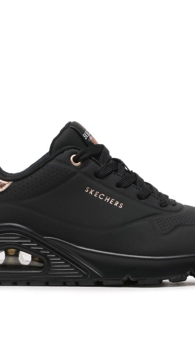 Skechers Γυναικεία sneakers Uno Golden Air Μαύρα