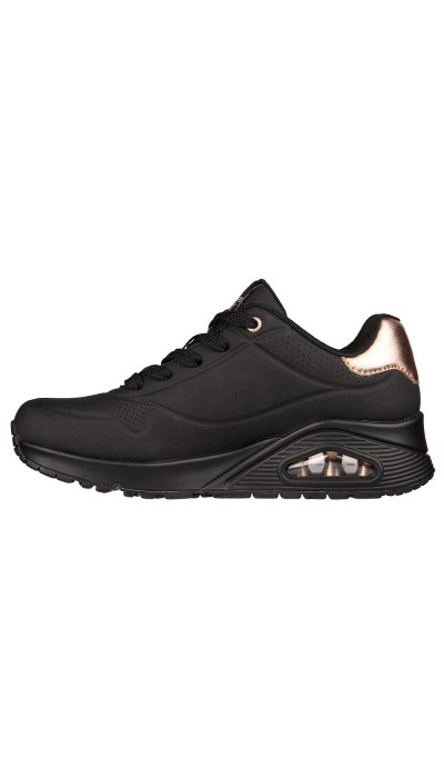 Skechers Γυναικεία sneakers Uno Golden Air Μαύρα