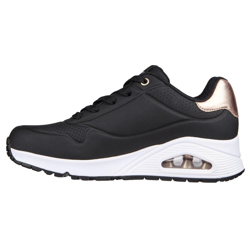 Skechers Γυναικεία sneakers Uno Golden Air Μαύρα Skechers Γυναικεία sneakers Uno Golden Air Μαύρα