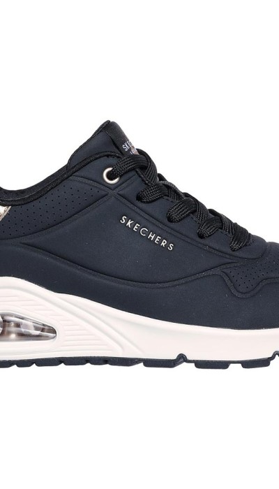 Skechers Γυναικεία sneakers Uno Golden Air Μαύρα