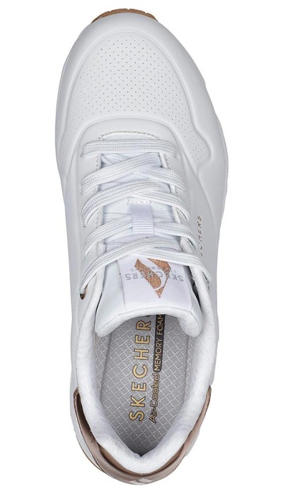 Skechers Γυναικεία sneakers Uno Golden Air άσπρα