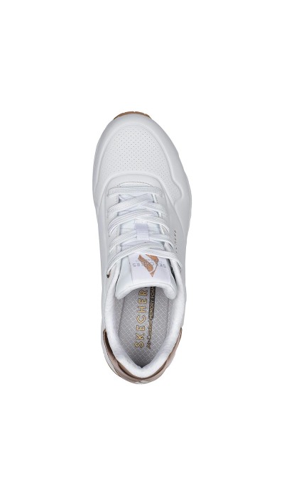 Skechers Γυναικεία sneakers Uno Golden Air άσπρα