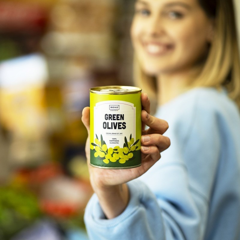 Soxo Unisex Κάλτσες Green Olives