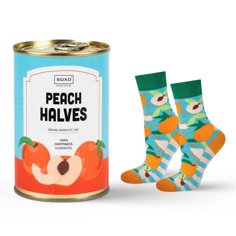 Soxo Unisex Κάλτσες Peach Halves