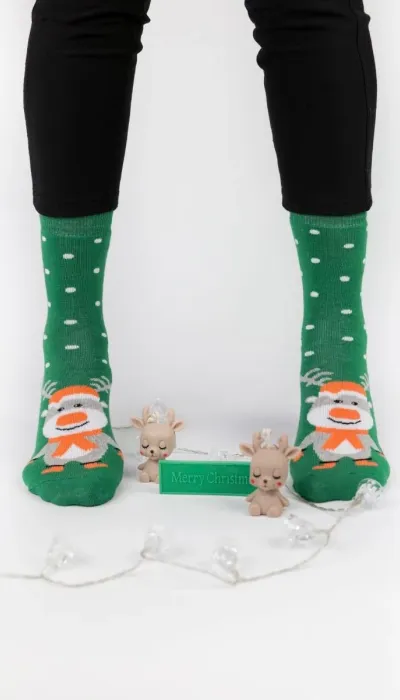 Design Unisex Χριστουγεννιάτικες κάλτσες 3 ζεύγη 