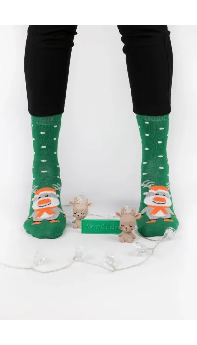 Design Unisex Χριστουγεννιάτικες κάλτσες 3 ζεύγη Design Unisex Χριστουγεννιάτικες κάλτσες 3 ζεύγη