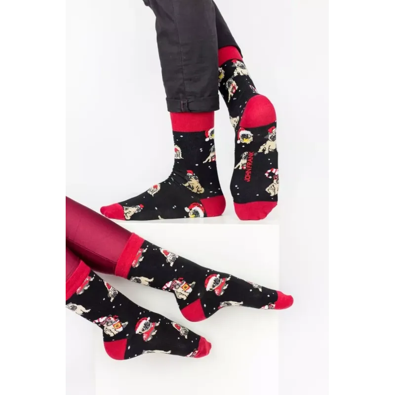 John Frank Ανδρικές Fashion Κάλτσες Dog