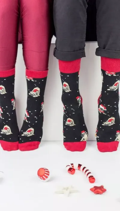 John Frank Ανδρικές Fashion Κάλτσες Dog