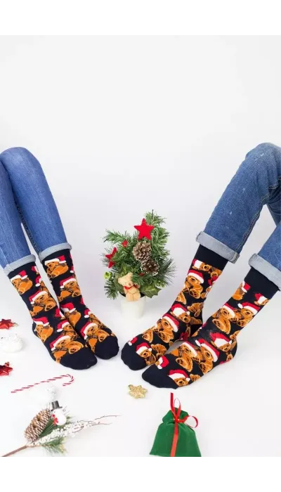 John Frank Ανδρικές Fashion Κάλτσες Teddy