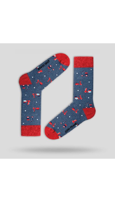 John Frank Ανδρικές Fashion Κάλτσες SCOOTER