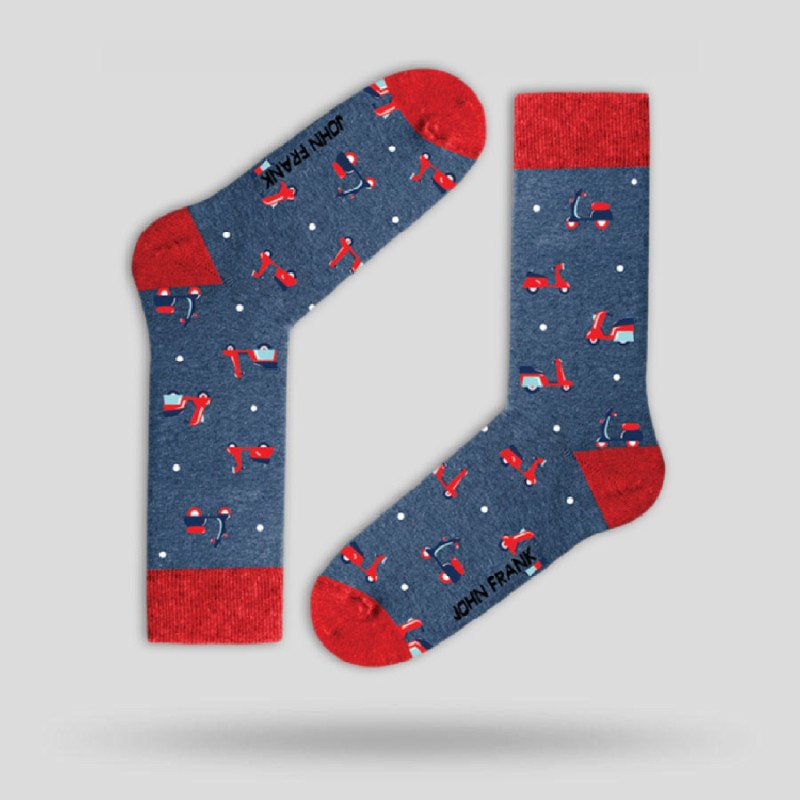 John Frank Ανδρικές Fashion Κάλτσες SCOOTER John Frank Ανδρικές Fashion Κάλτσες SCOOTER