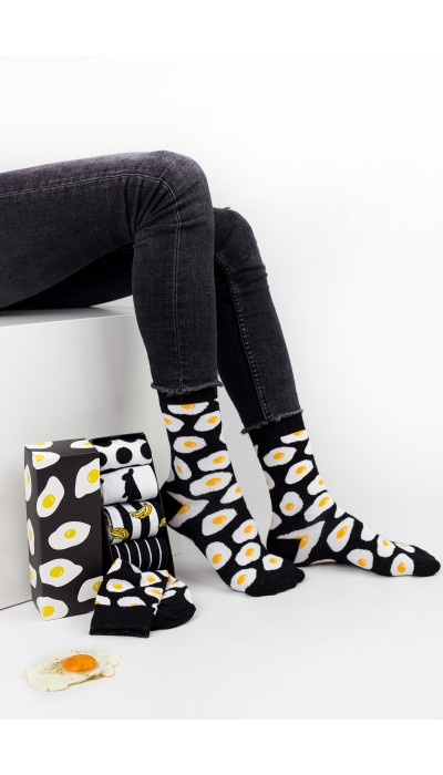 Livoni Κάλτσες fashion B&W 5 Ζευγάρια