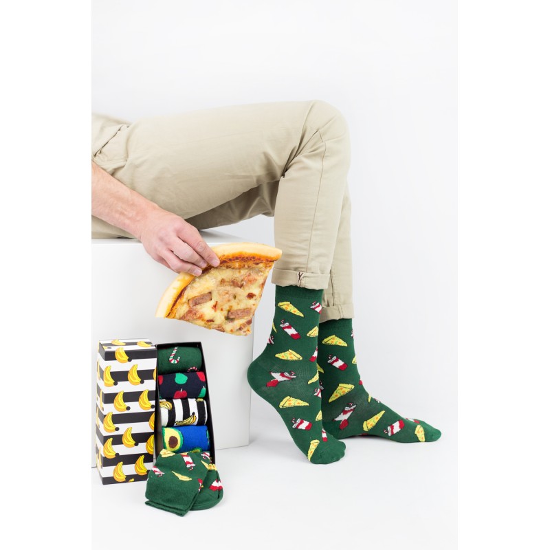 Livoni Κάλτσες fashion FOODSTUFF 5 Ζευγάρια Livoni Κάλτσες fashion FOODSTUFF 5 Ζευγάρια