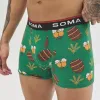 Soma Ανδρικό Boxer με σχέδια BARREL Βαμβακερό Soma Ανδρικό Boxer με σχέδια BARREL Βαμβακερό